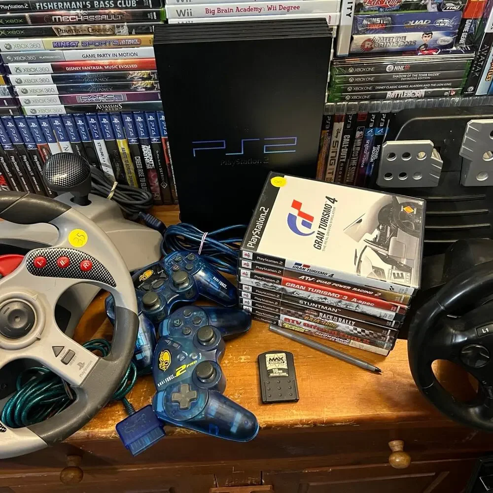 PlayStation 2 ps2 racing bundle